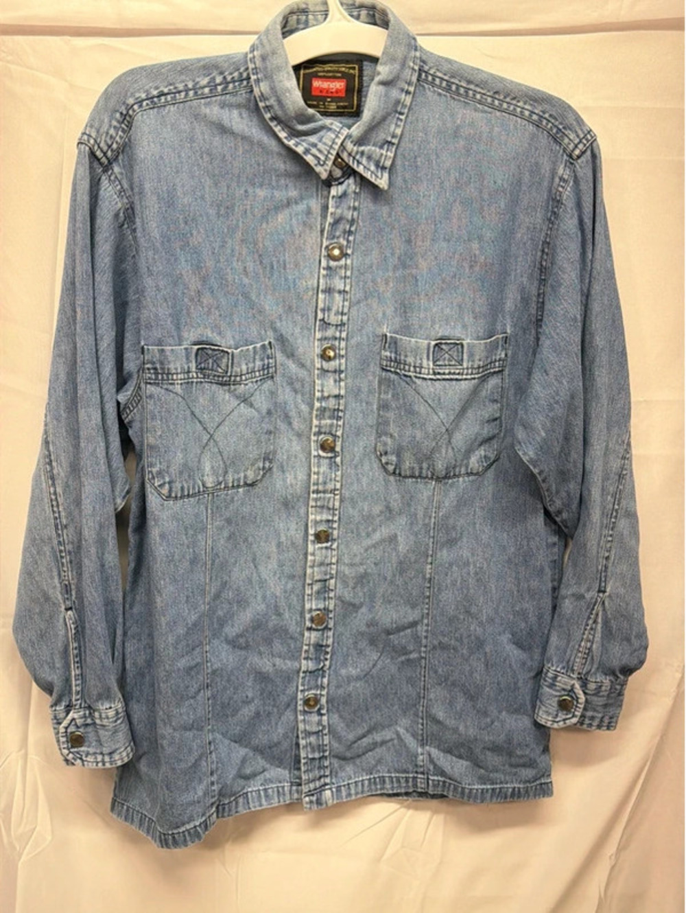 Wrangler, long sleeve jeans, shirt